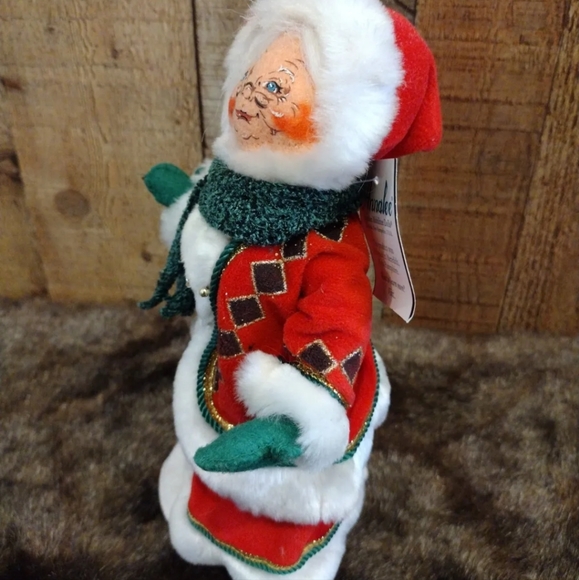 Annalee Mrs. Claus Christmas Holiday Mobilitee 9.5" Doll 2007 - Picture 2 of 9